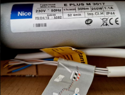 Markisenfunkmotor Nice E Plus M 3017